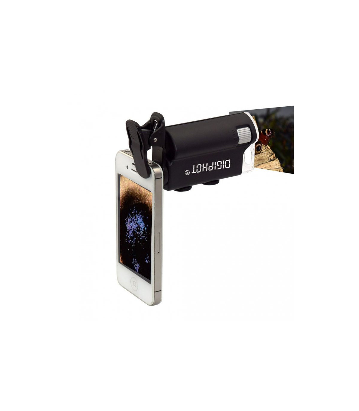 Kapesní mikroskop s klipem na smartphone PM-6001