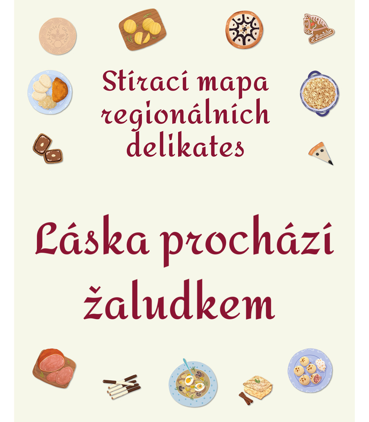 Stírací mapa regionálních delikates
