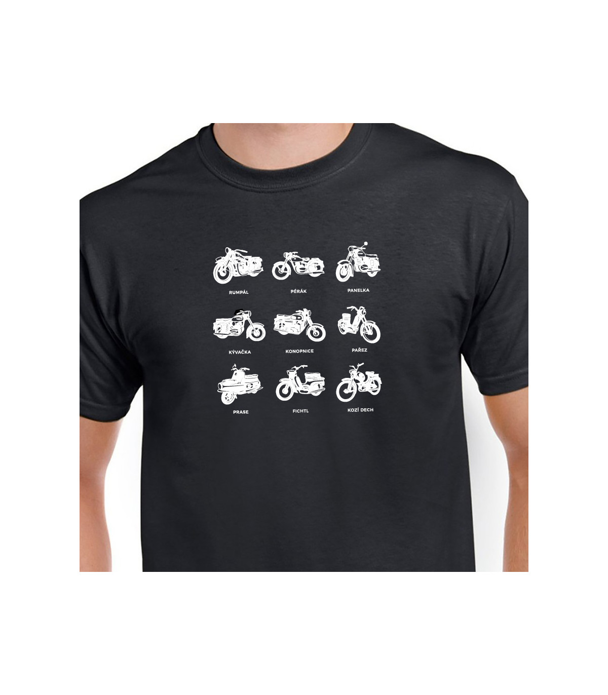 Tričko Nezapomenutelné motorky