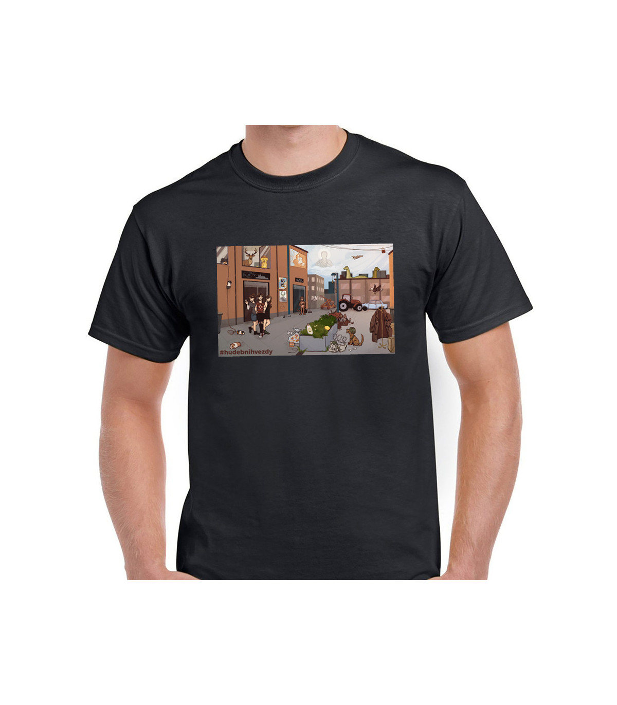 Tričko Hudební hvězdy