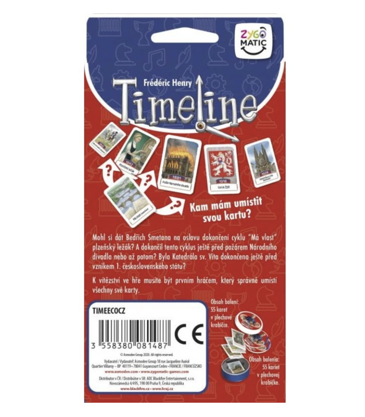 Timeline Česko