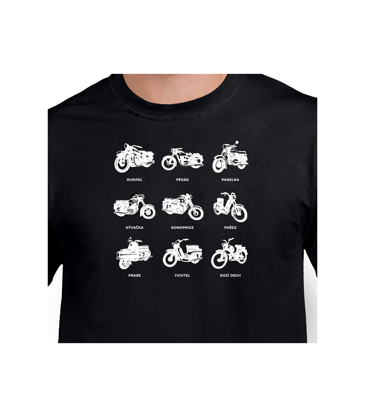 Tričko Nezapomenutelné motorky