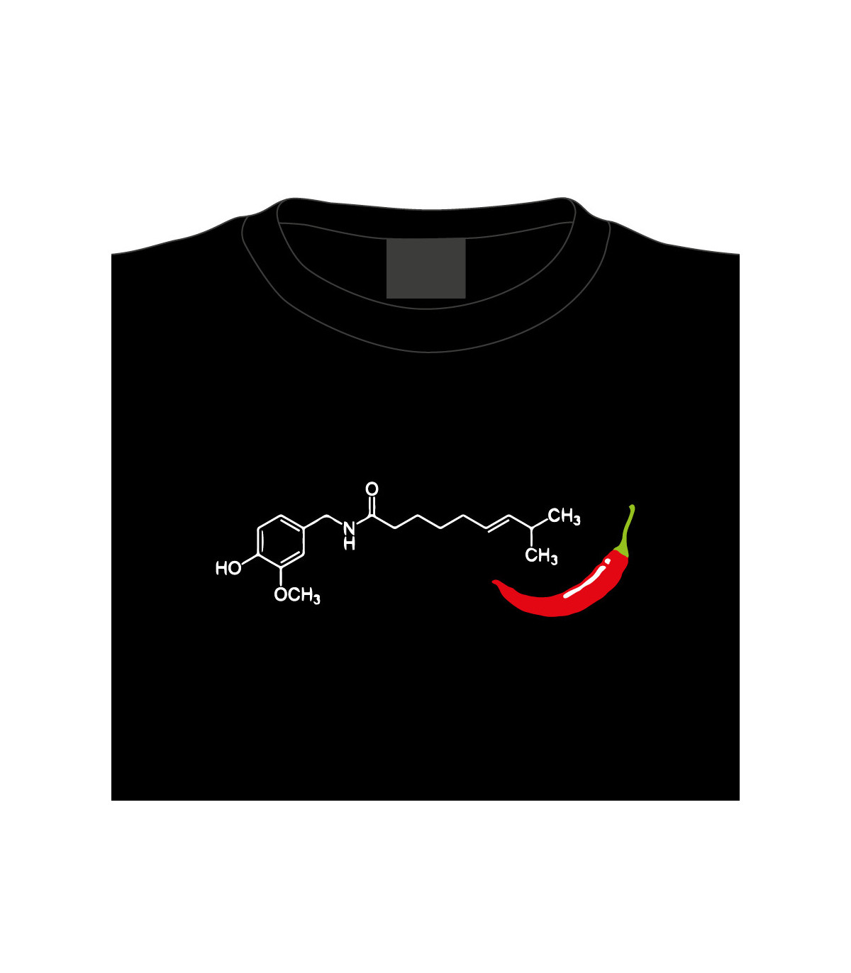 Dámské tričko, chilli