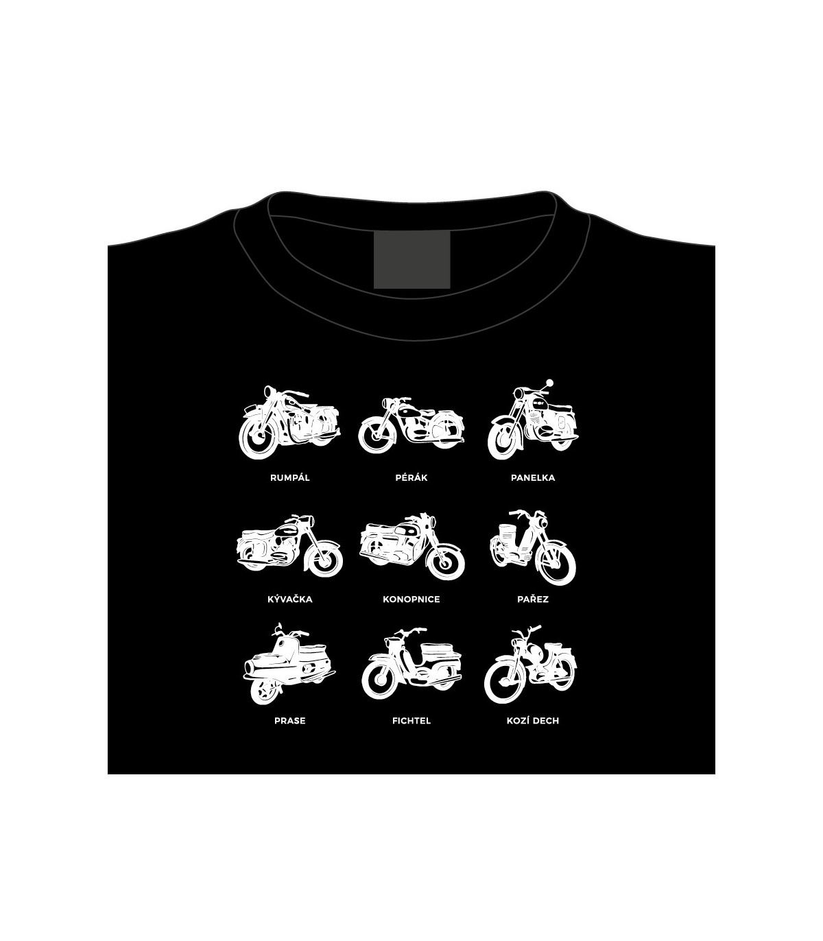 Tričko Nezapomenutelné motorky