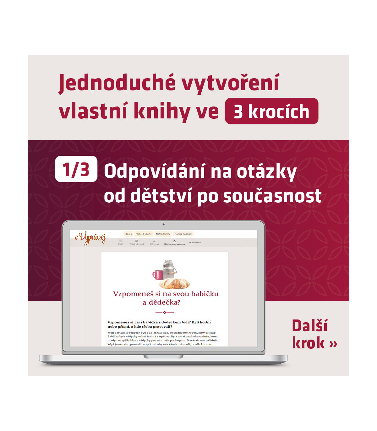 eVyprávěj - Babičko, vyprávěj