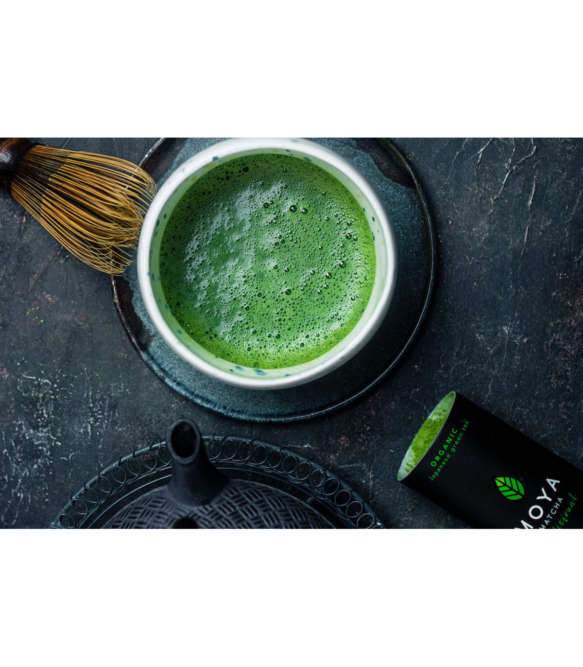 Tradiční japonská BIO matcha z 1. a 2. sklizně v tubě