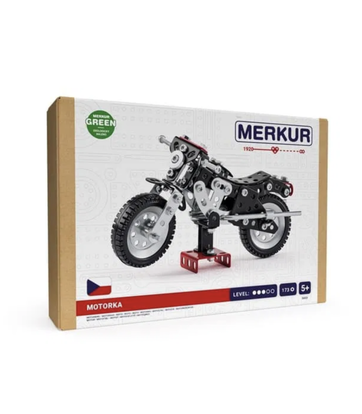 Stavebnice Merkur - motorka