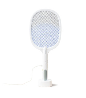 Elektrická plácačka na hmyz 2v1