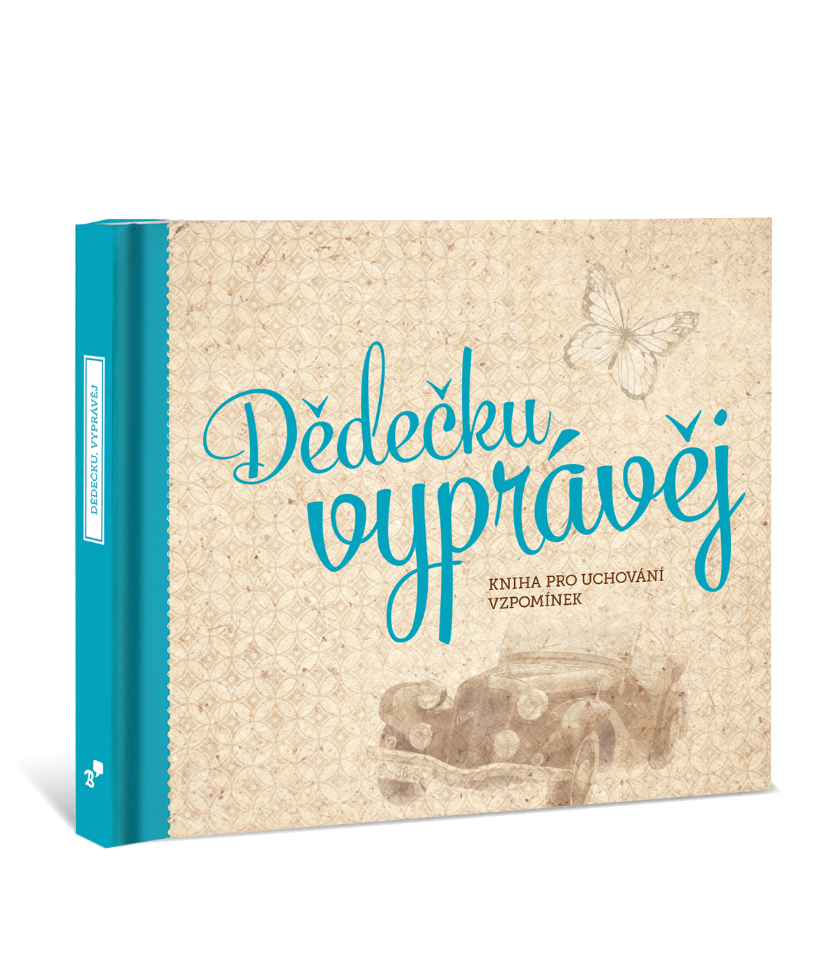 Dědečku, vyprávěj, kniha pro uchování vzpomínek | Originální dárek pro dědečka