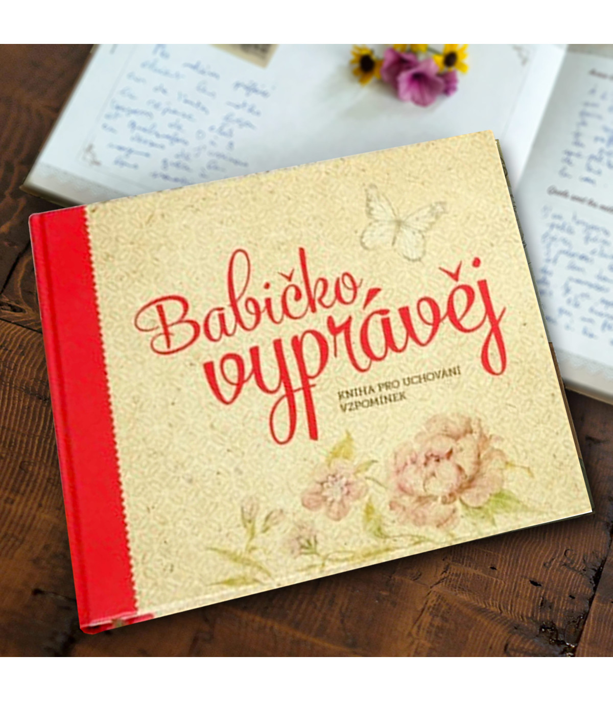 Babičko, vyprávěj, kniha pro uchování vzpomínek