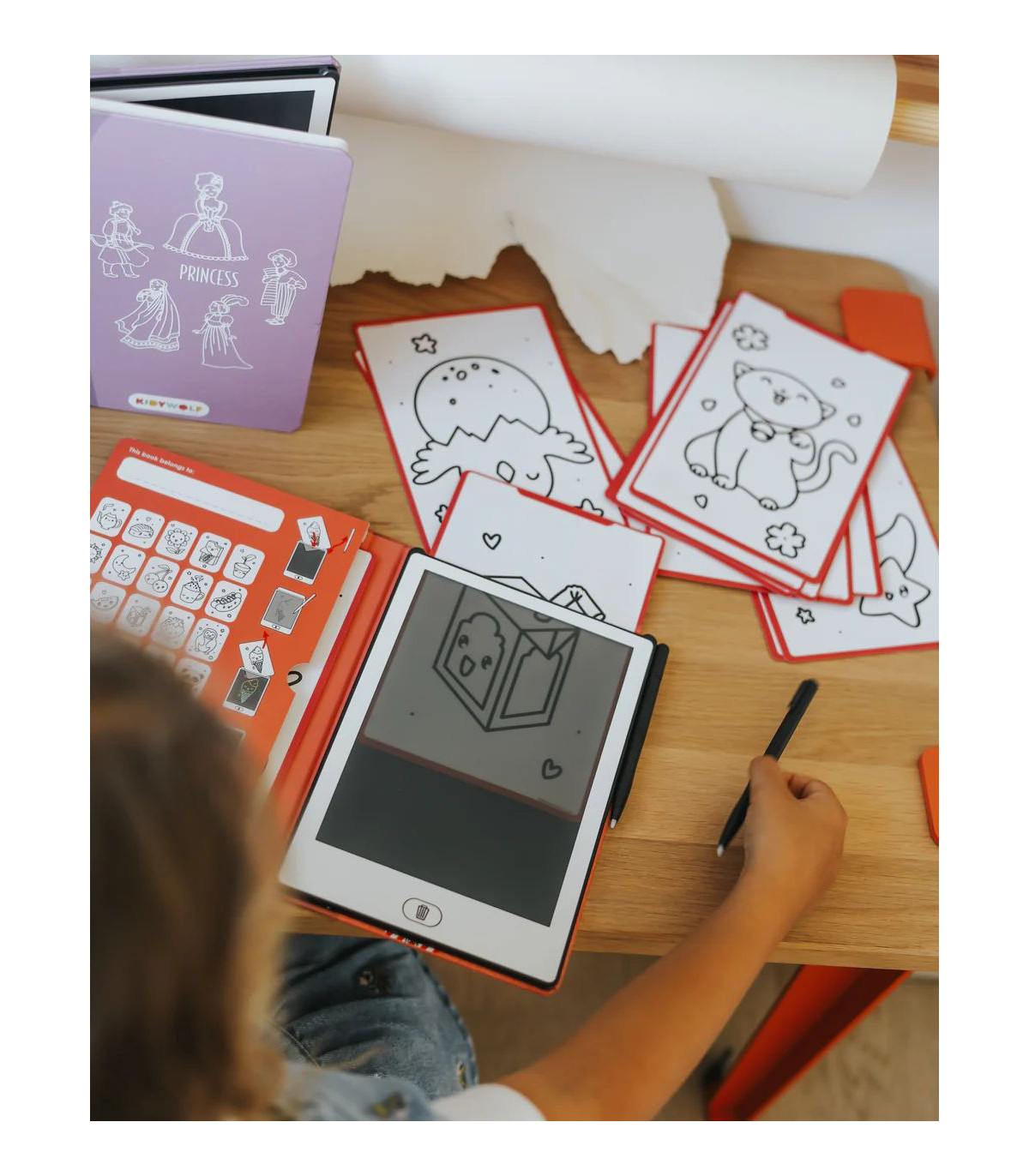 Kreslící tablet Kidywolf - Kawai