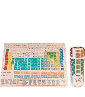 Puzzle v tubusu - periodická tabulka