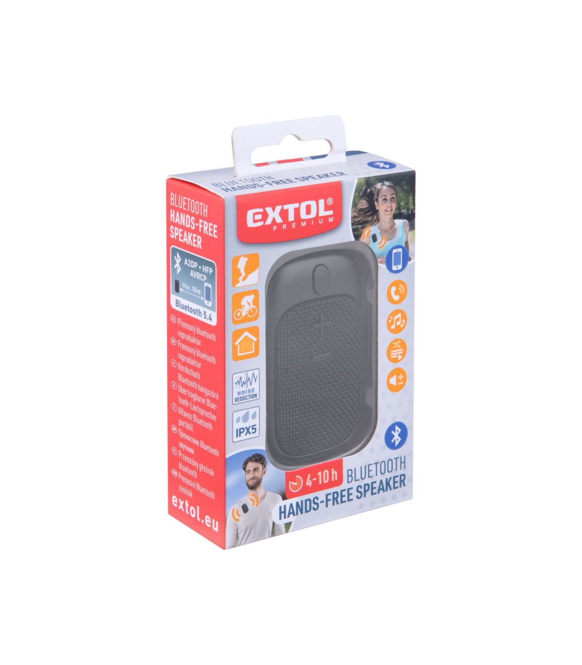 Bluetooth reproduktor/handsfree s magnetem nebo klipem