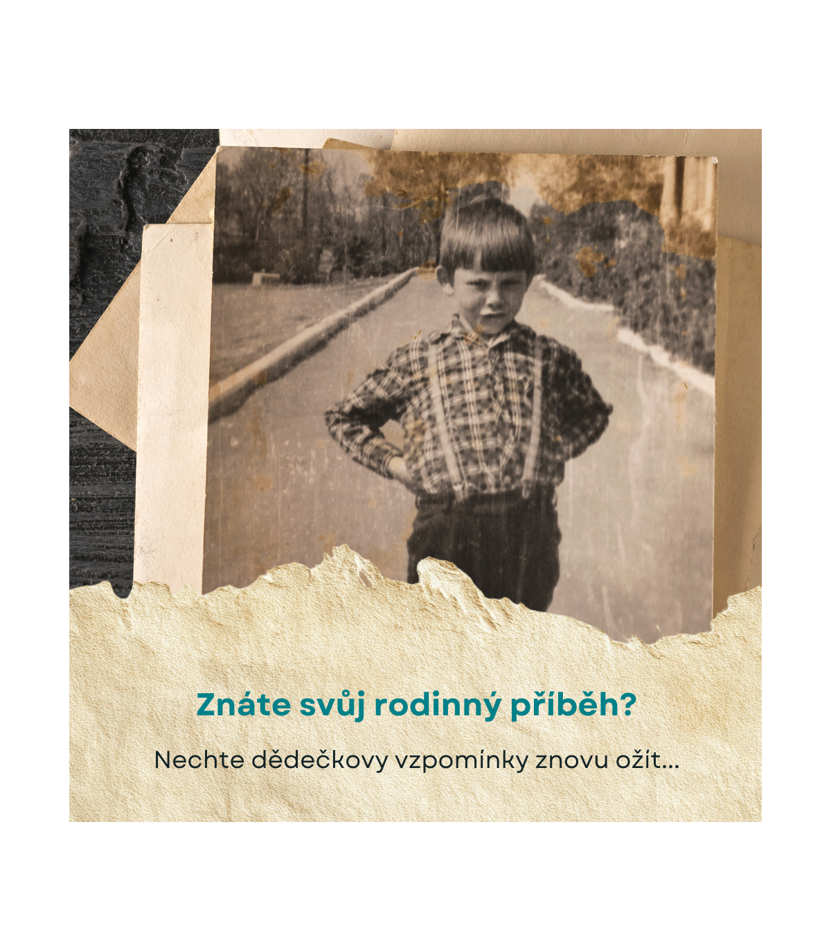 Dědečku, vyprávěj, kniha pro uchování vzpomínek | Originální dárek pro dědečka
