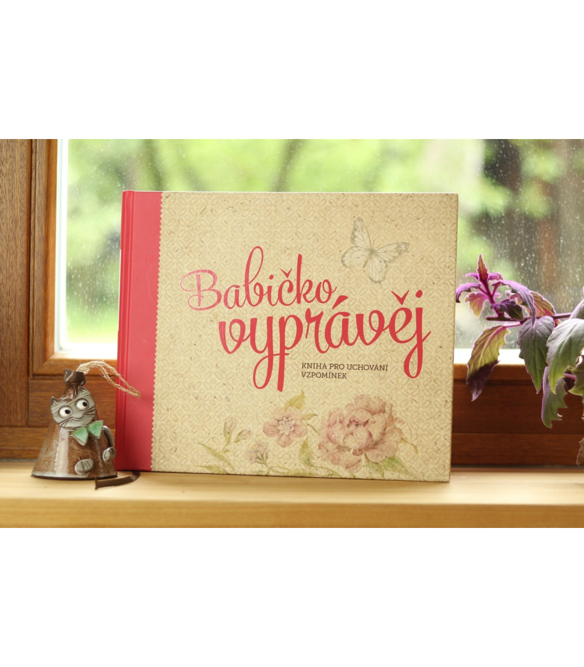 Babičko, vyprávěj, kniha pro uchování vzpomínek