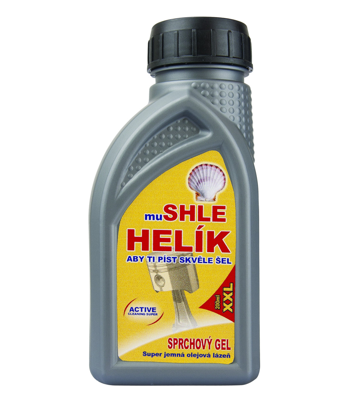 Helík -sprchový gel pro vyznavače motorizmu
